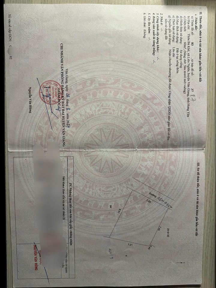 Đất nền 60m² tại Bá Khê, Văn Giang - Giá chỉ nhỉnh 2 tỷ!