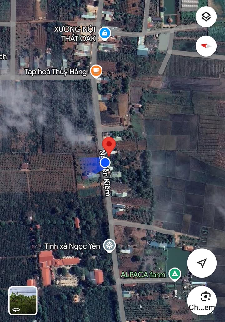 Đất mặt tiền Nguyễn Kiệm 570m² giá 2.2 tỷ - View ruộng thoáng đãng!