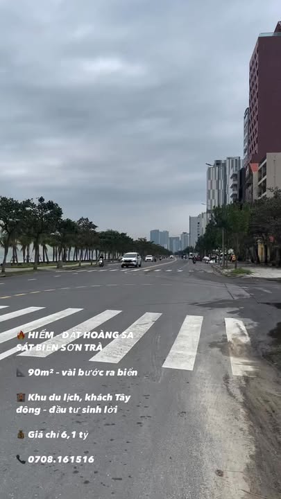 Đất biển Mân Thái Đà Nẵng 90m² chỉ 6,1 tỷ - Đầu tư sinh lời ngay!