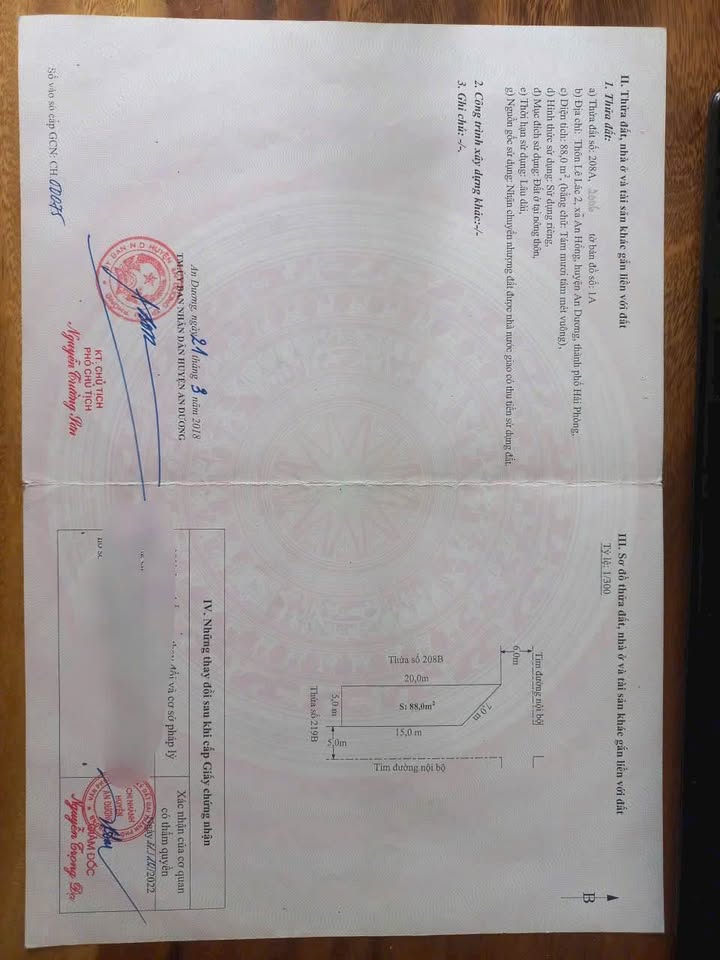 Nhà cấp 4 lô góc tại chung cư Uỷ ban An Hồng 88m², giá chỉ 3 tỷ - Cơ hội đầu tư tuyệt vời!