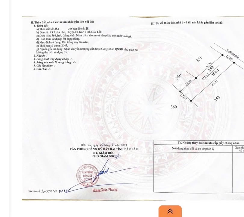 Đất nền 500m² tại Xuân Phú, Ea Kar chỉ từ 100 triệu - Cơ hội đầu tư tuyệt vời!