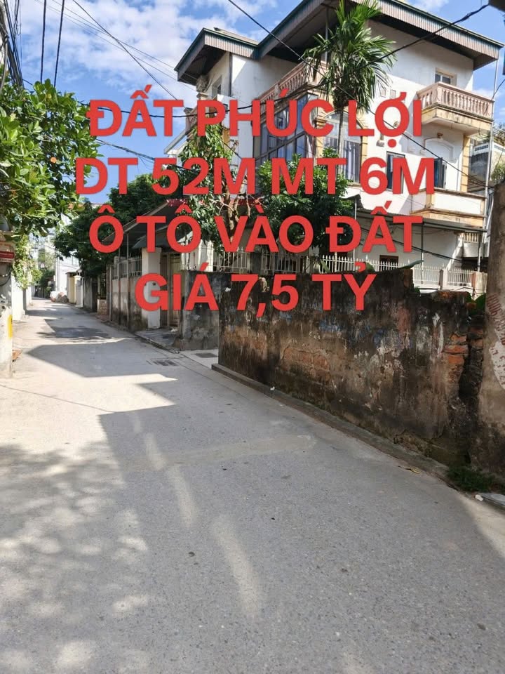 Đất Phúc Lợi 52m², giá thỏa thuận - Ô tô vào tận nơi!