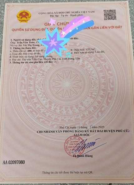 Đất nền CL3-17 thị trấn Trần Cao 120m² giá 2 tỷ - Tiềm năng phát triển lớn!