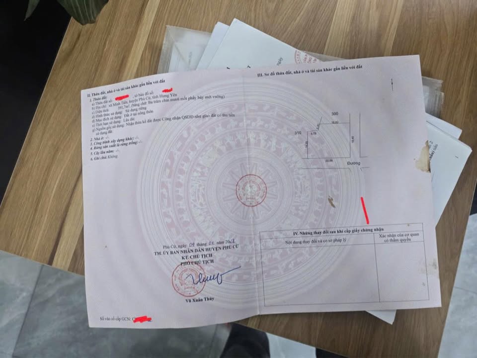 Đất nền Phù Cừ Hưng Yên 391m² giá 5.87 tỷ - Lô góc đẹp, cơ hội đầu tư tuyệt vời!