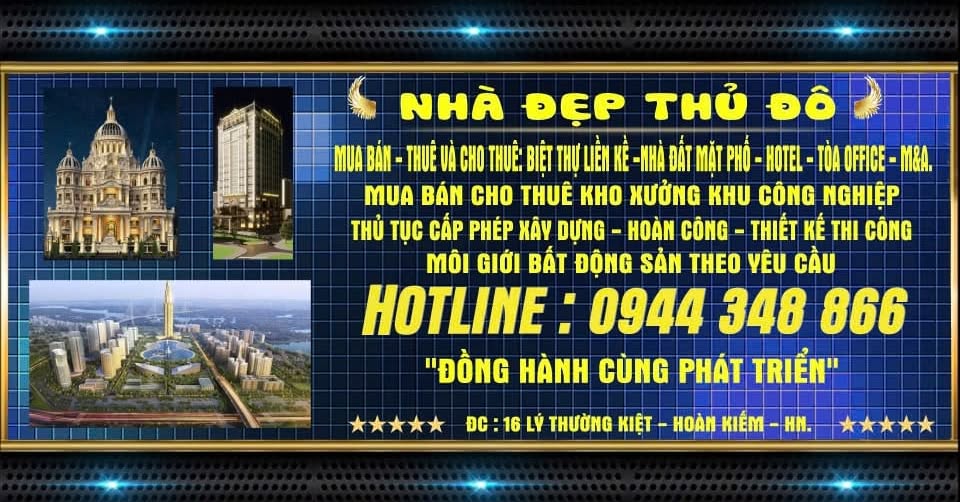 Villa Từ Hoa Quận Tây Hồ 355.8m² giá thỏa thuận - Mặt hồ tuyệt đẹp, cơ hội đầu tư hiếm có!