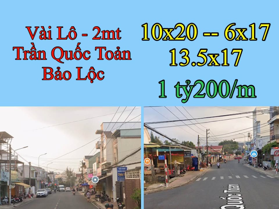 Đất nền góc 2 mặt tiền Trần Quốc Toản, 102m² giá 7.2 tỷ - Sổ hồng chính chủ, đầu tư sinh lời!