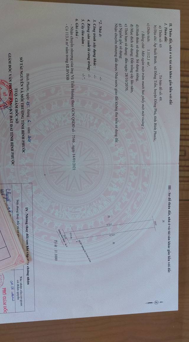 Đất nền mặt tiền đường Suối Binh 360m² - Tiềm năng đầu tư vượt trội!