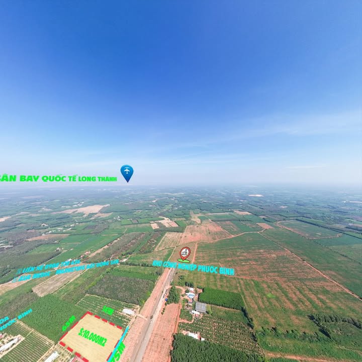 Lô đất 10.046m² tại Phước Thái, Long Thành - Đầu tư tiềm năng không thể bỏ lỡ!