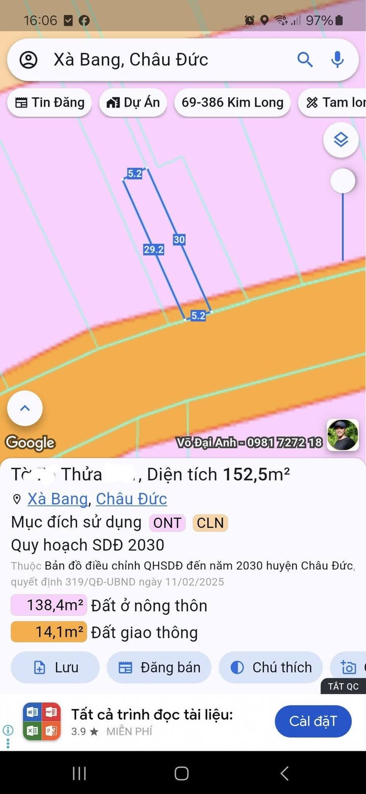 Bán Căn Nhà Mặt Tiền Đường Xà Bang Láng Lớn 80m² - Giá Chỉ 1.65 Tỷ!