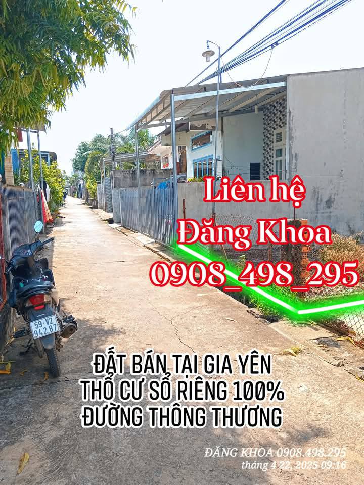 Đất thổ cư 86m² tại xã Gia Kiệm, Đồng Nai - Gần Nhà Thờ Gia Yên, giá thương lượng tốt!