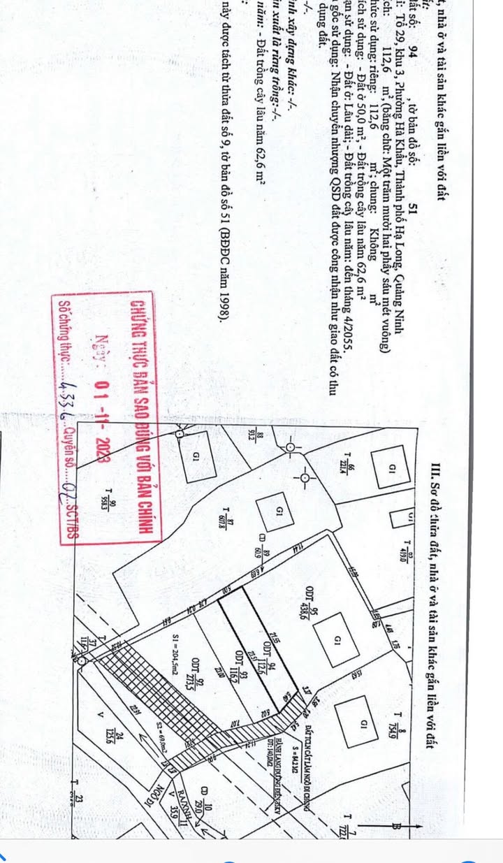 Đất nền khu 3, Phường Hà Khẩu, 112m² chỉ 800 triệu - Cơ hội đầu tư tuyệt vời!
