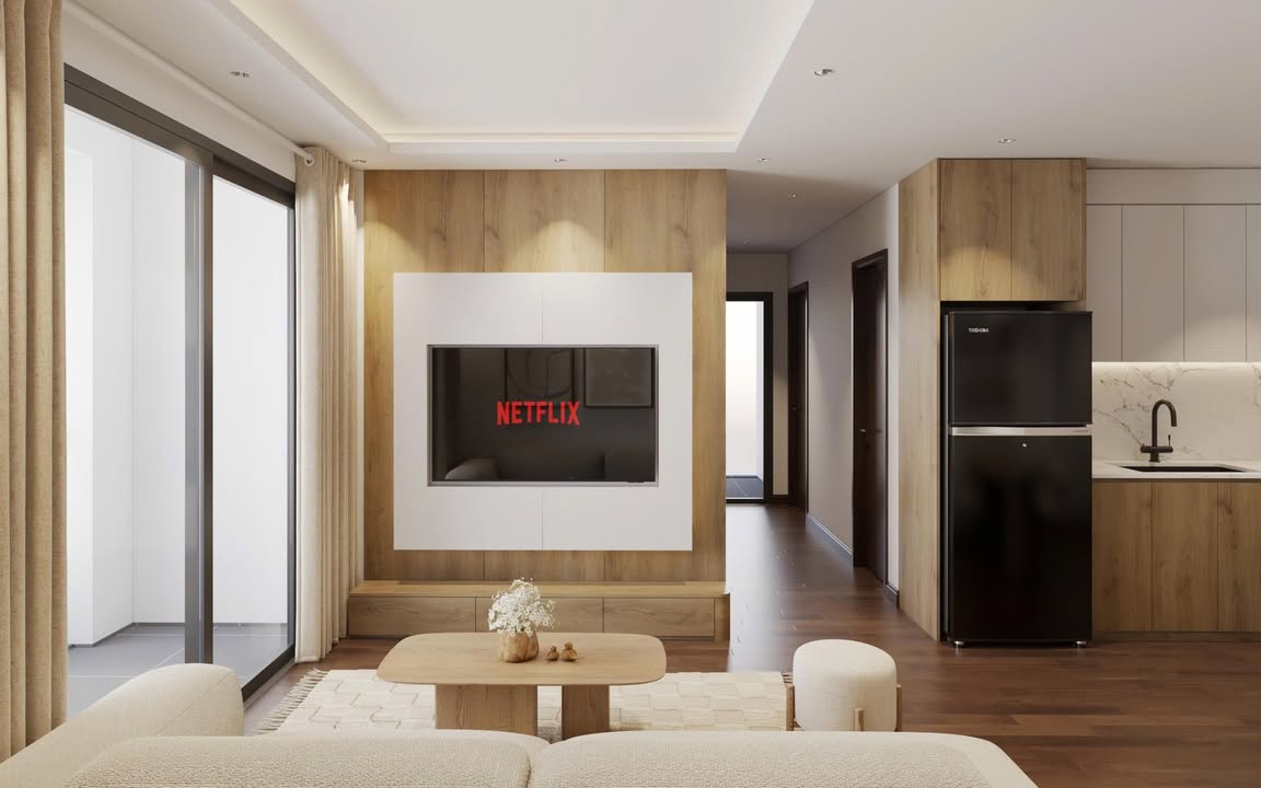 Căn hộ 3 phòng ngủ tại toà C, xã Tân Hòa, huyện Phú Bình - Full nội thất cao cấp sẵn sàng vào ở ngay!