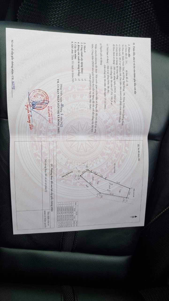 Lô đất 2 mặt tiền tại Hồng Thái Đông 282m² giá 1,x tỷ - Cơ hội đầu tư hấp dẫn!