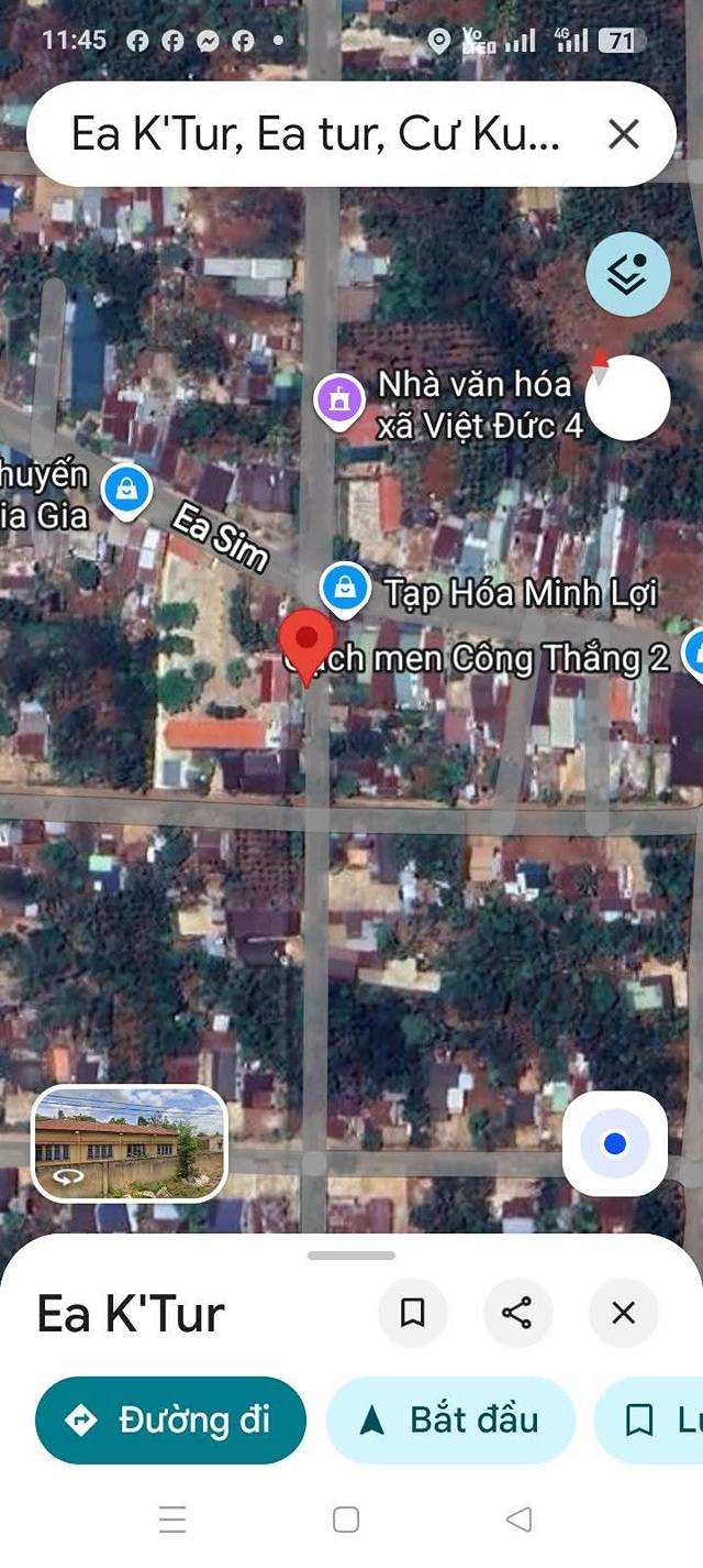 Nhà mặt tiền kinh doanh xã Ea Ktur 125m² giá 870 triệu - Đầu tư sinh lời ngay!