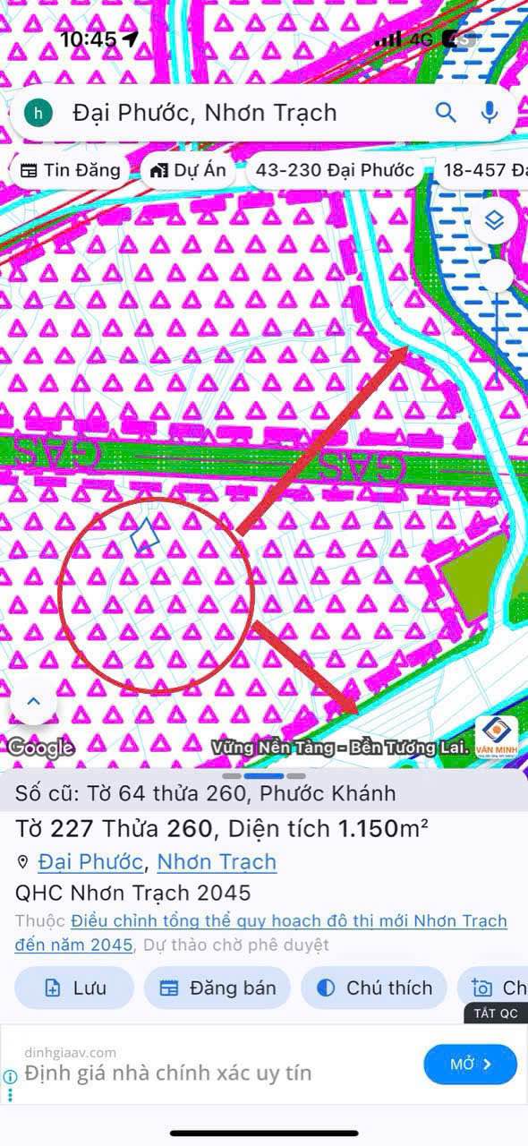 Đất thương mại 1.3ha tại Nhơn Trạch - Giá chỉ 1.4 triệu/m², cơ hội đầu tư tuyệt vời!