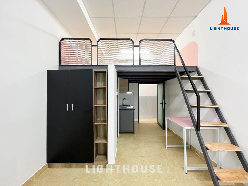 Căn hộ Duplex 656 Quang Trung 1m8 - Giá chỉ 4.800.000 VND, Full nội thất