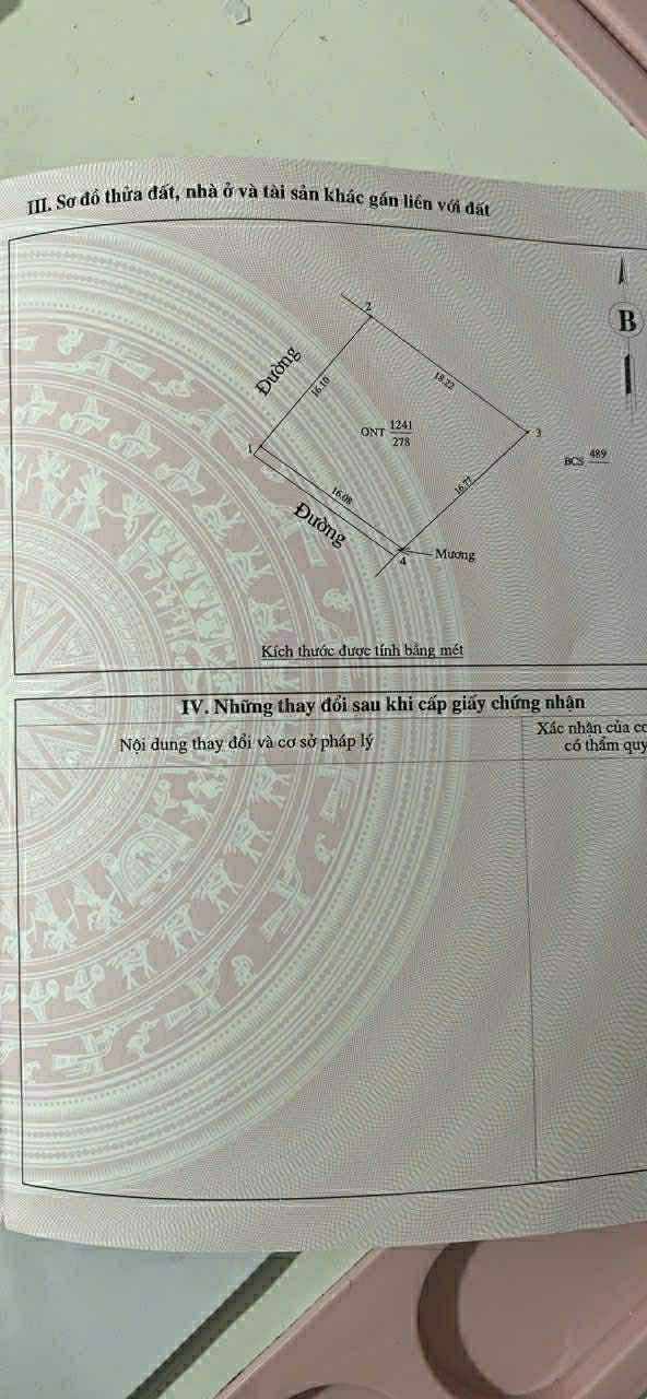 Đất đấu giá Xóm 3 Nghĩa Thái 278m² giá 1 tỷ - Cơ hội đầu tư tuyệt vời!
