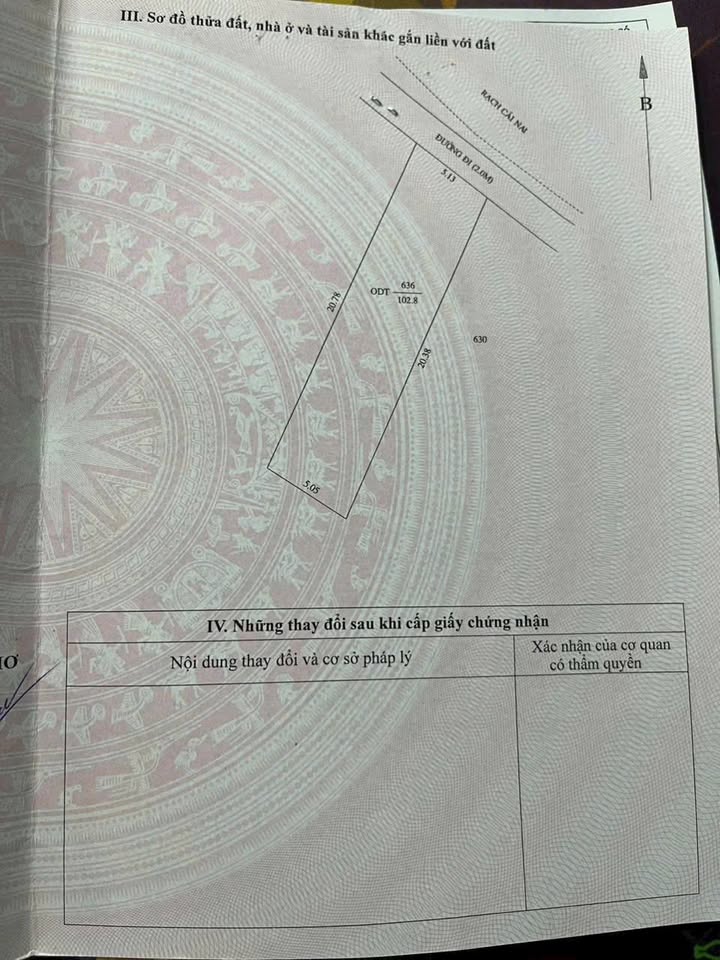 Đất nền Trần Chiên, Cái Răng 102m² giá 1.05 tỷ - Đầu tư sinh lời ngay!