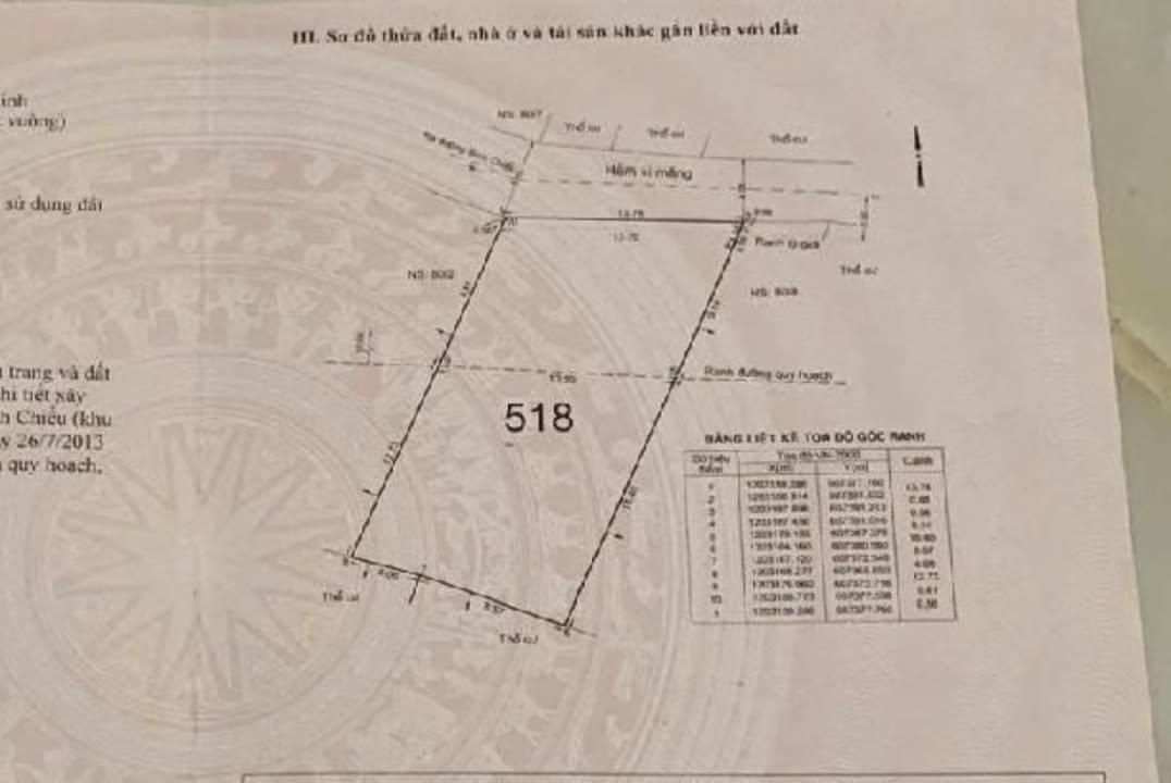 Đất trống Bình Chiểu, Thủ Đức 316m² giá 13.5 tỷ - Đầu tư sinh lời tiềm năng!
