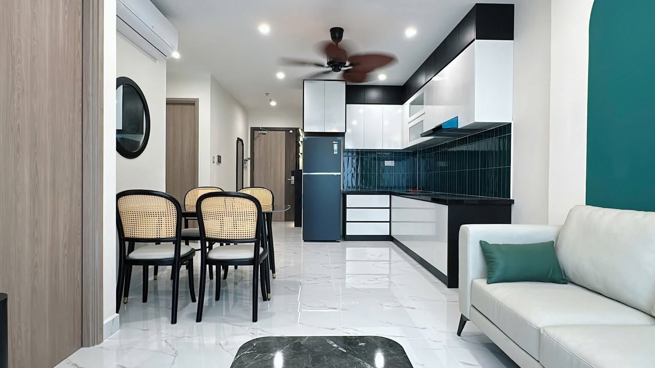 Căn hộ 2PN Vinhomes Grand Park Quận 9 - Full nội thất, giá tốt cho thuê!