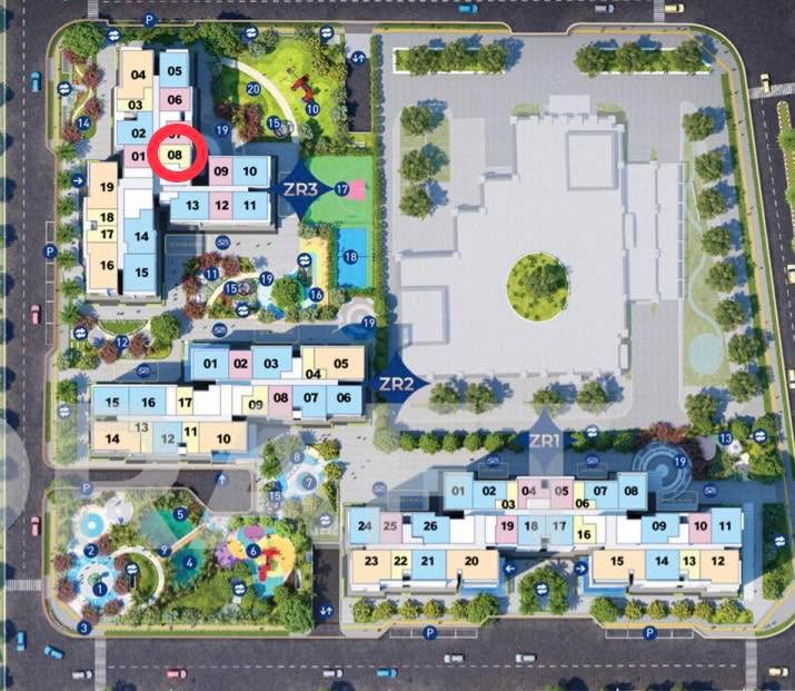 Căn hộ ZR3 Thị trấn Trâu Quỳ 42m² giá 3.07 tỷ - View thoáng mát!