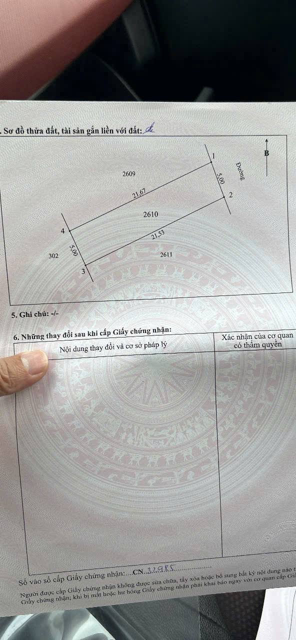 Đất Nền Xã Thịnh Trường 107.9m² giá 1.65 tỷ - Đầu tư sinh lời tốt!