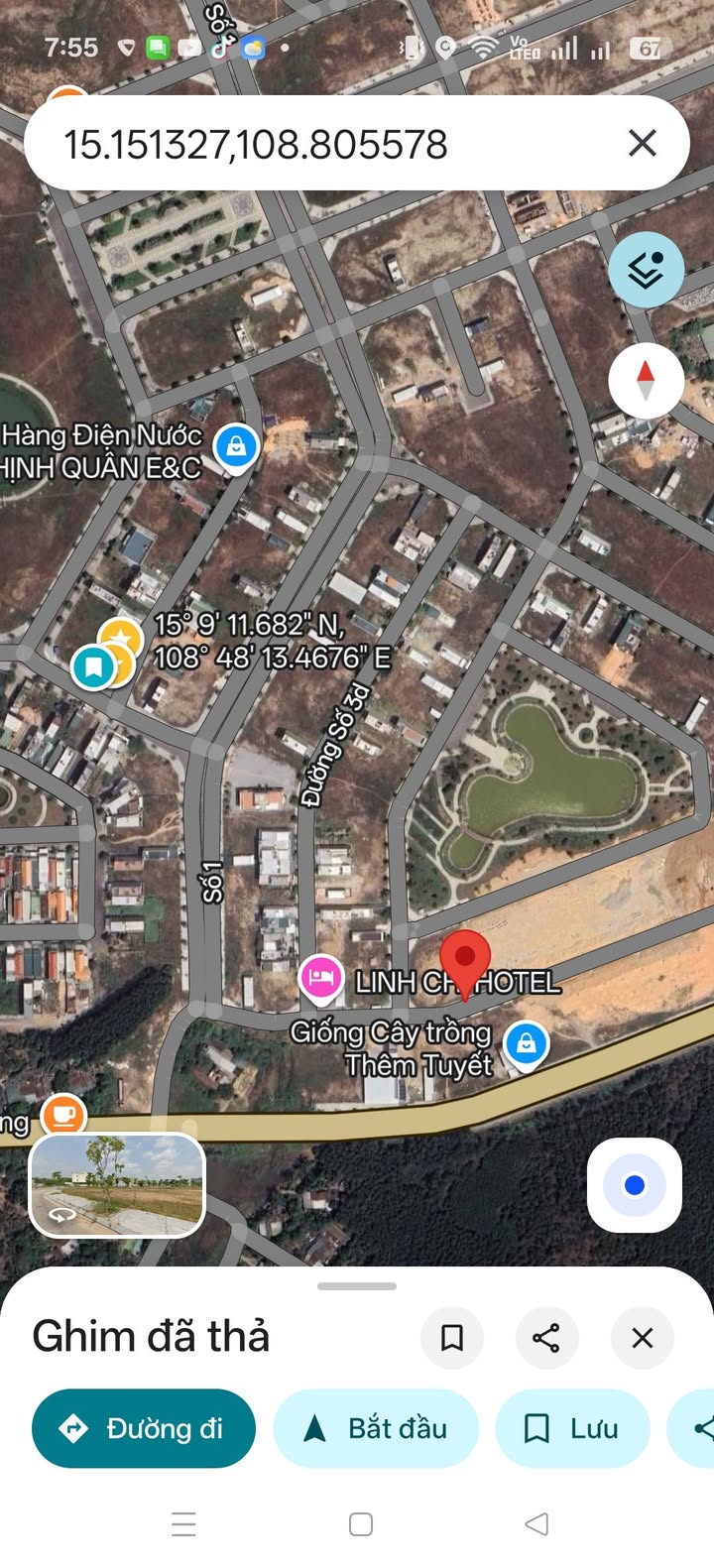 Bán đất Khu dân cư 577, TP Quảng Ngãi 100m² - Cận kề hồ Tình Yêu!