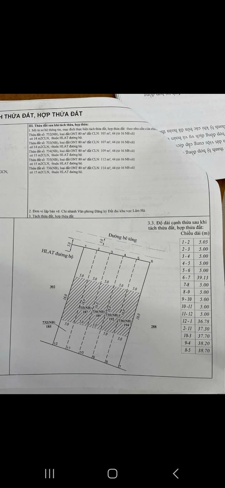 Đất nền khu Thành Công, Thị trấn Nam Ban, 195m² giá 750 triệu - Cơ hội đầu tư hấp dẫn!