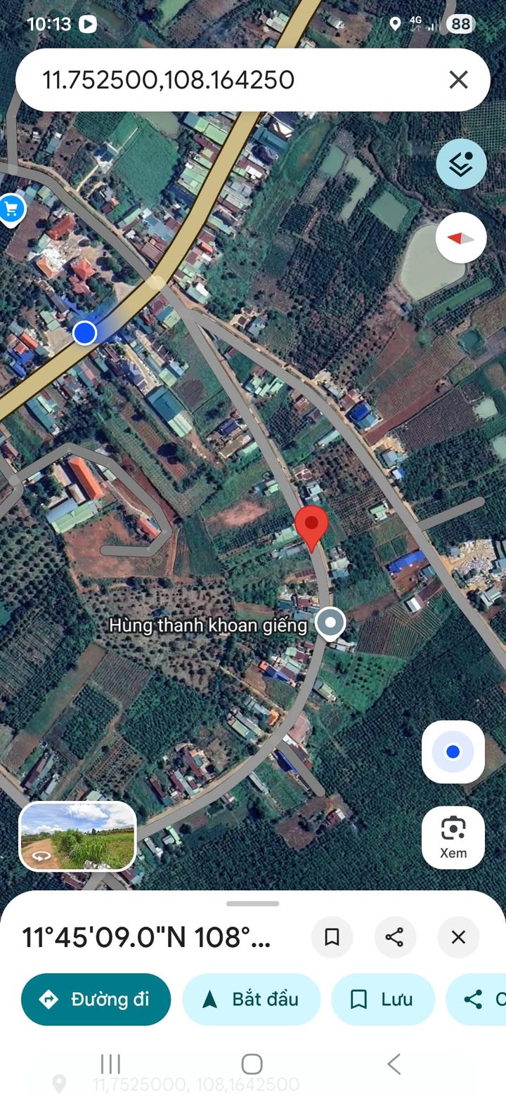 Đất thổ cư 1000m² mặt đường betong tại Tân Hà, Lâm Hà - Cơ hội đầu tư tuyệt vời!