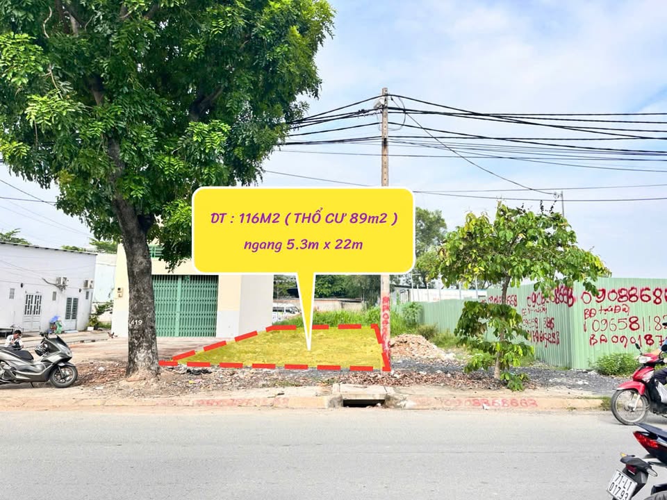 Đất mặt tiền kinh doanh Ngô Chí Quốc Thủ Đức 116m² giá 6.6 tỷ - Cơ hội đầu tư lý tưởng!