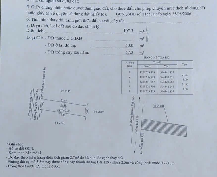 Đất nền Hiệp An, TP Thủ Dầu Một 107m² giá 1.65 tỷ - Đầu tư sinh lời ngay!