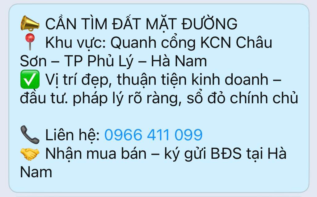 Đất nền Liêm Chung - Phủ Lý, Hà Nam 150m² giá 7 tỷ - Sổ đỏ chính chủ!