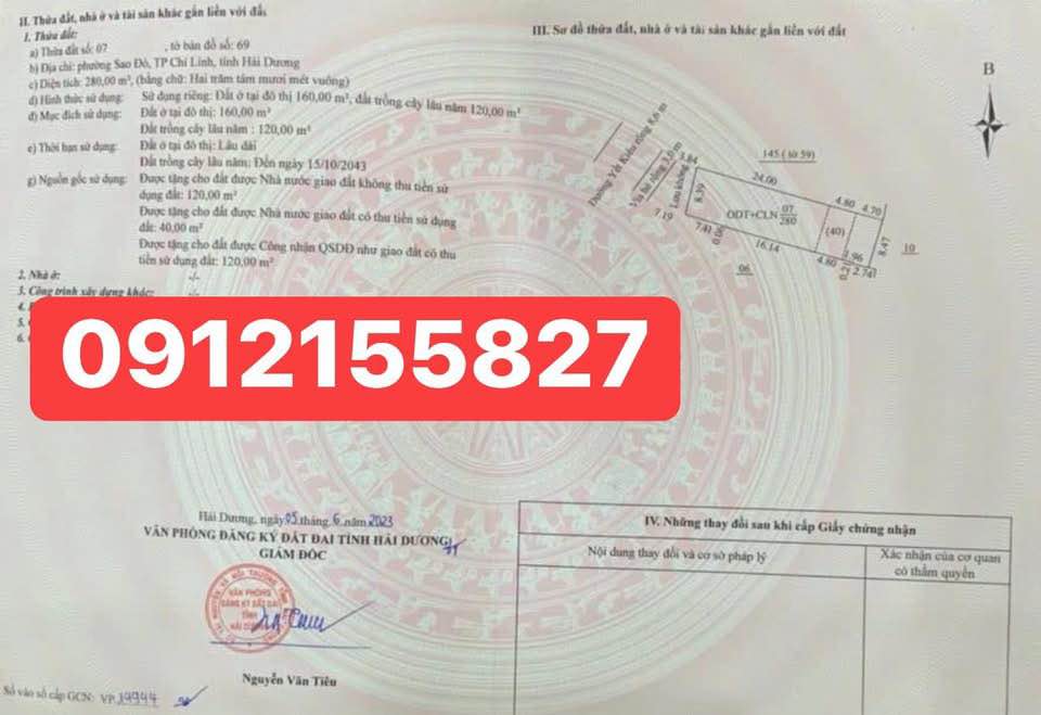 Đất thổ cư Yết Kiêu 280m² giá thỏa thuận - Vị trí đắc địa kinh doanh!