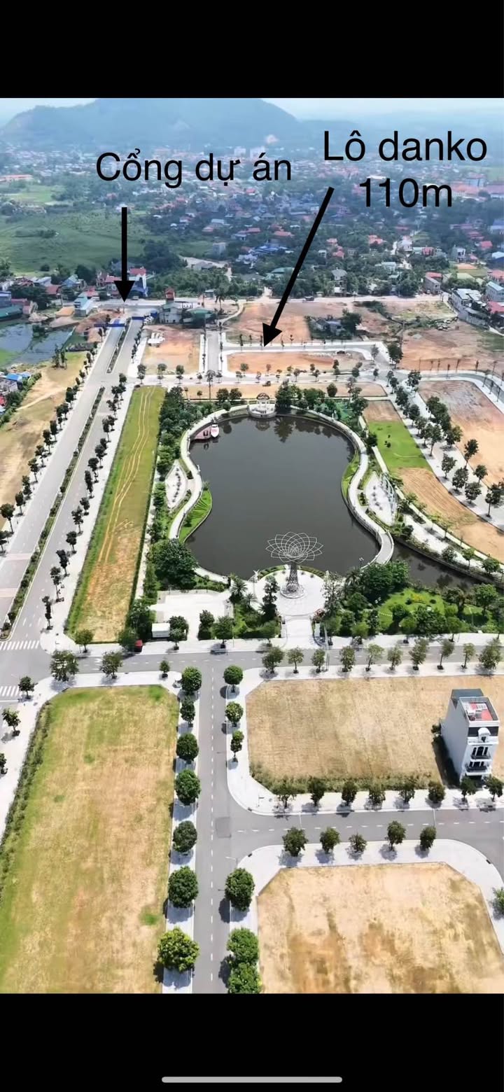 Đất nền kinh doanh tại Danko City Thái Nguyên 110m² giá 2.2 tỷ - Cơ hội đầu tư hiếm có!