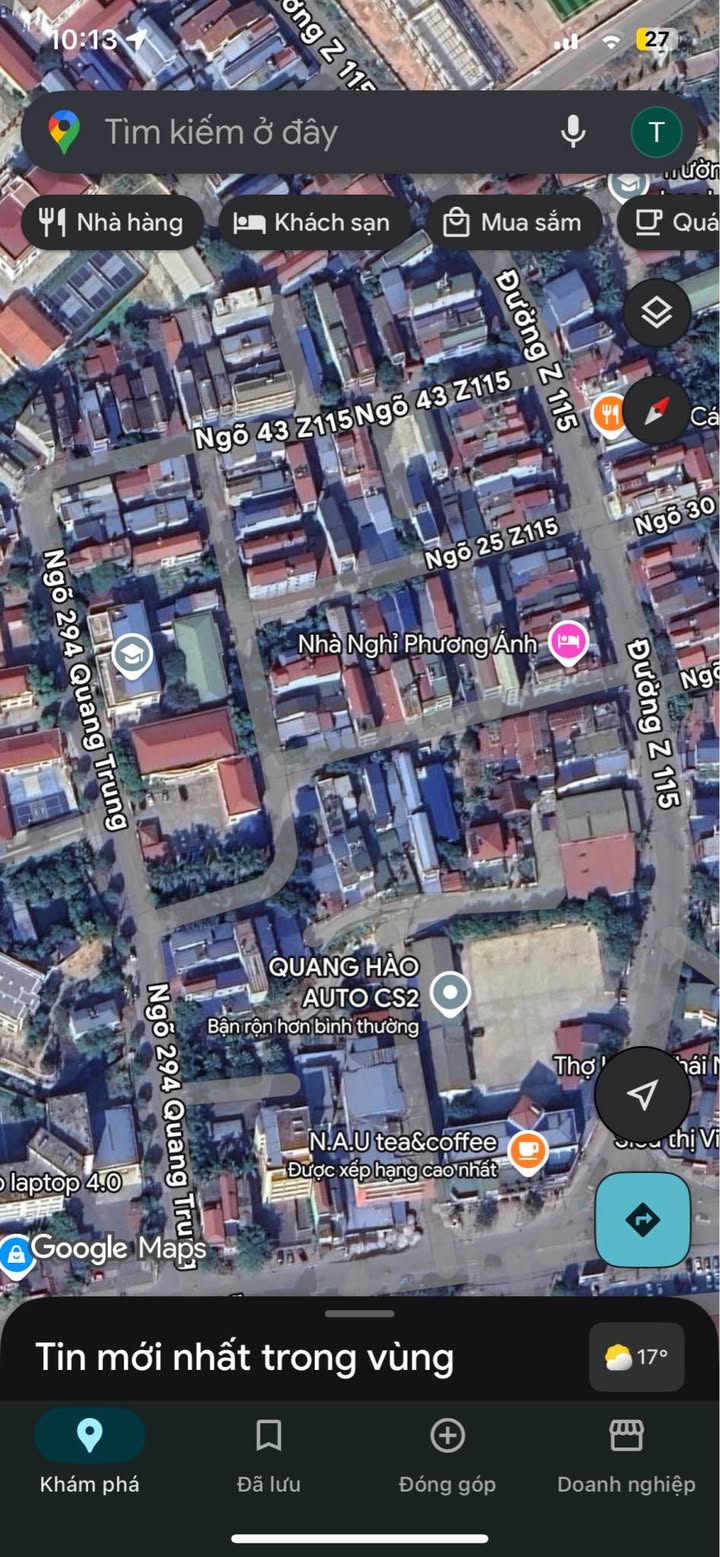 Nhà cấp 4 78m² tại Phường Tân Thịnh, Thái Nguyên - Giá dưới 1 tỷ, vị trí trung tâm!