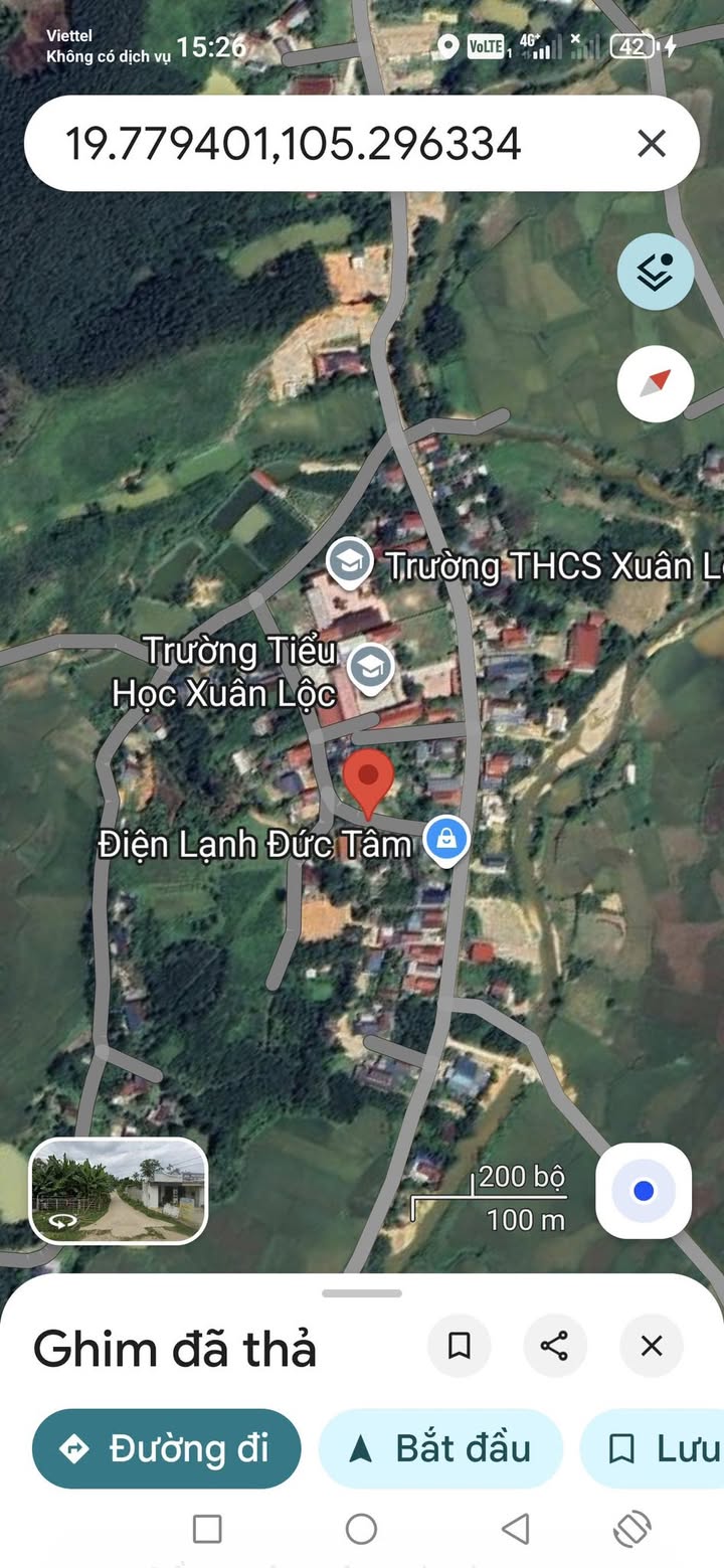 Đất thổ cư Thắng Lộc, Thường Xuân 100m² giá chỉ 200 triệu - Cơ hội đầu tư hấp dẫn!