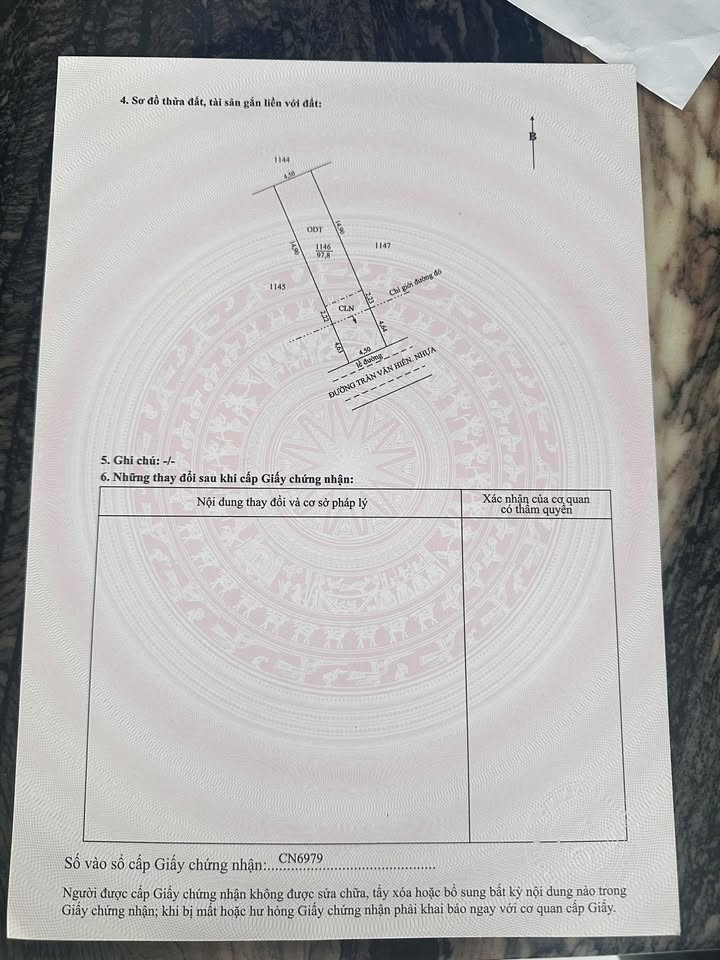 Đất nền mặt tiền đường Trần Văn Hiển, Mỹ Tho 67m² giá 2.1 tỷ - Cơ hội kinh doanh tuyệt vời!