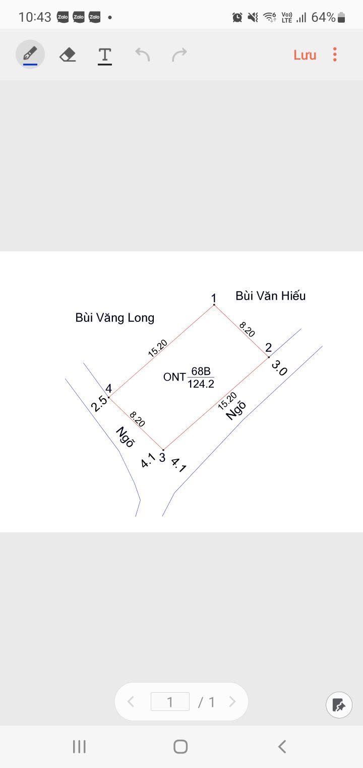 Đất thổ cư Phú Nghĩa 124m² giá 2.48 tỷ - Đầu tư sinh lời lý tưởng!