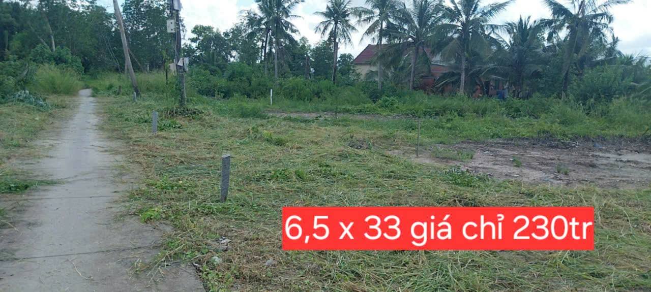 Đất nền Cái Rắn B, Cà Mau 214m² giá 230 triệu - Sổ hồng riêng, bao sang tên!