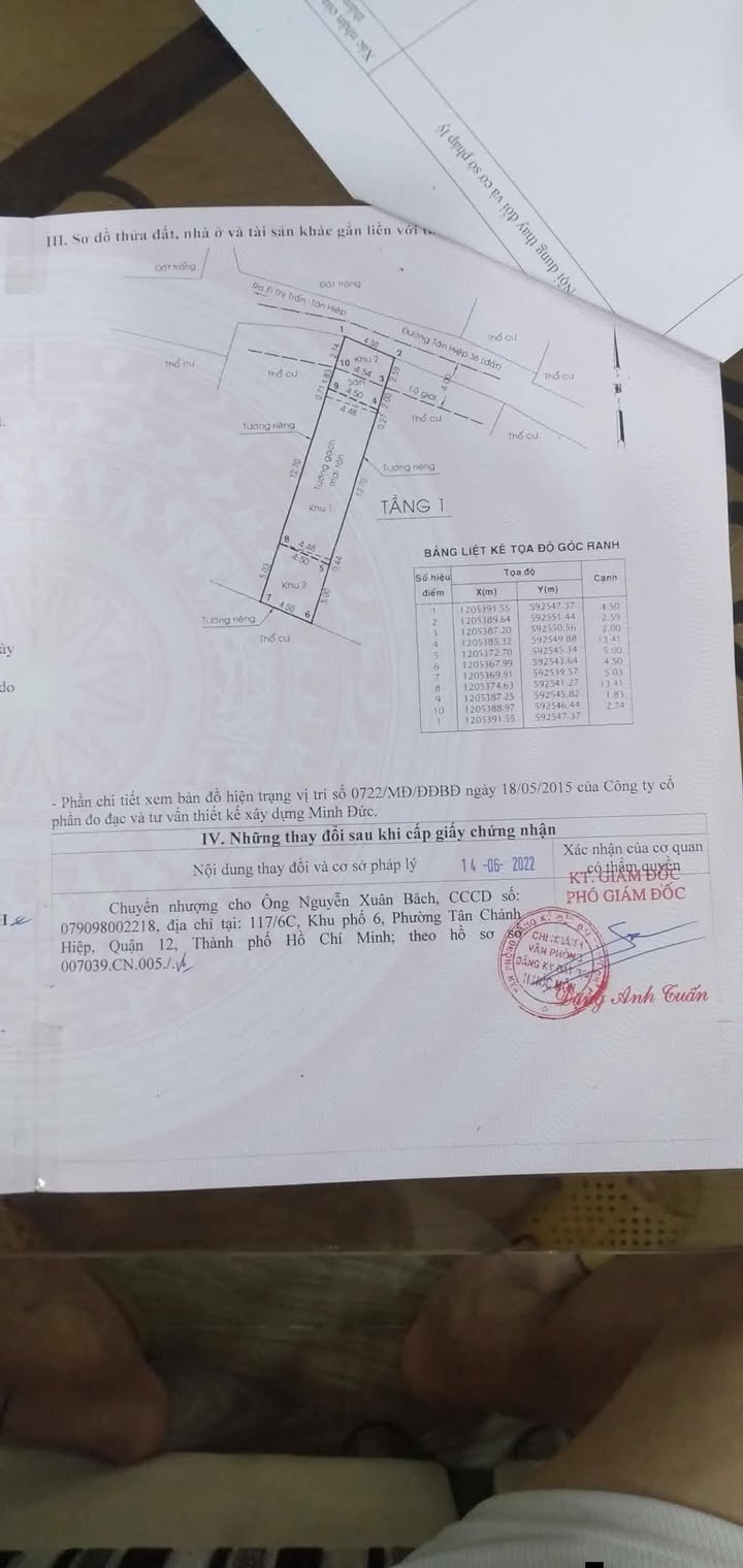 Nhà mặt tiền Tân Hiệp 103m² giá 3.6 tỷ - Cơ hội đầu tư hấp dẫn!