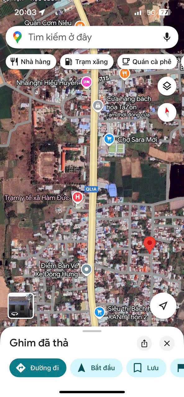 Đất thổ cư Hàm Thuận - Lâm Đồng 522m² giá 1.45 tỷ - Đầu tư sinh lời ngay!