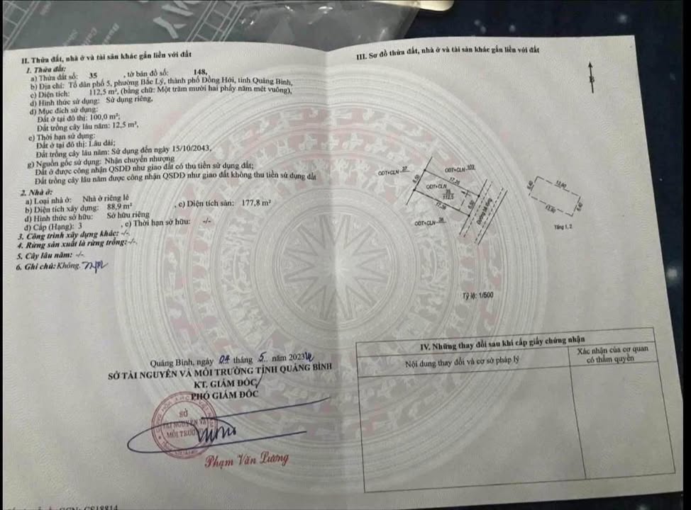 Nhà 2 tầng Bắc Lý 110m² giá 2.25 tỷ - Gần chợ Công Đoàn