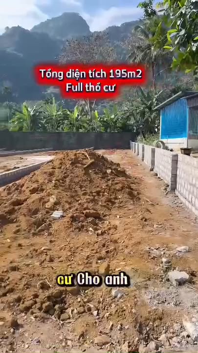 Lô đất Tân Thành, Yên Trị 195m² giá 300 triệu - View hồ thiên nhiên tuyệt đẹp!