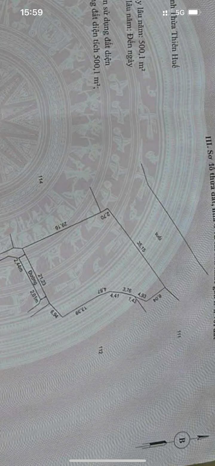 Đất nền xã Lộc An 10.002m² giá 1 tỷ - Cơ hội đầu tư hấp dẫn!