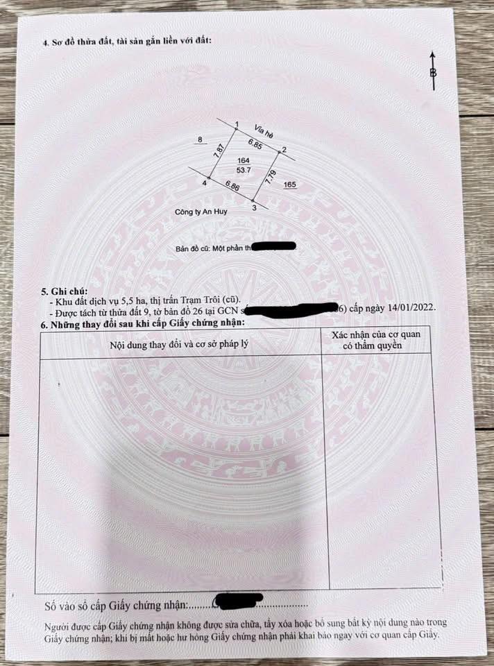 Đất dịch vụ Trạm Trôi 53.7m² giá 8.48 tỷ - Vị trí đắc địa gần khu đô thị Lideco!