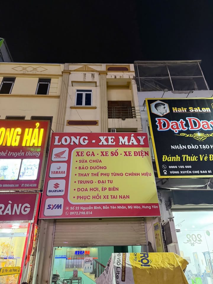 Nhà 4 tầng mặt tiền kinh doanh Nguyễn Bình, Hưng Yên 85m² giá 13 triệu - Đối diện ngân hàng SHB!