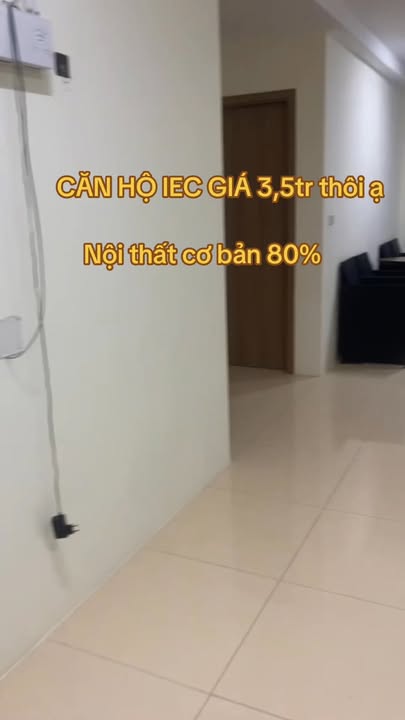 Căn hộ IEC Long Vân 2PN 2WC giá chỉ 3.5 triệu - Cơ hội không thể bỏ lỡ!