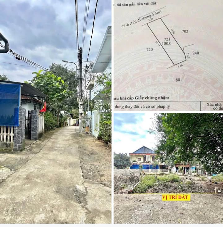 Đất nền Kiệt Ôtô Nam Giao 100m² giá 1.5 tỷ - Vị trí đẹp, không ngập lụt!