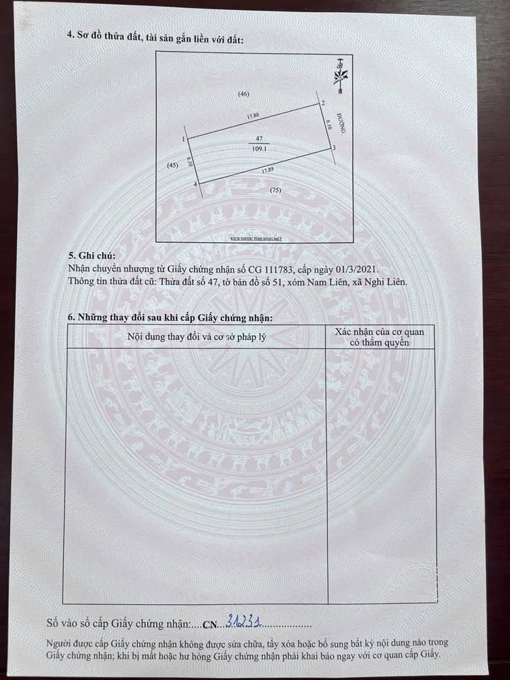 Đất nền tại Vinh Hưng 109m² giá 2.8 tỷ - Cơ hội đầu tư hấp dẫn!