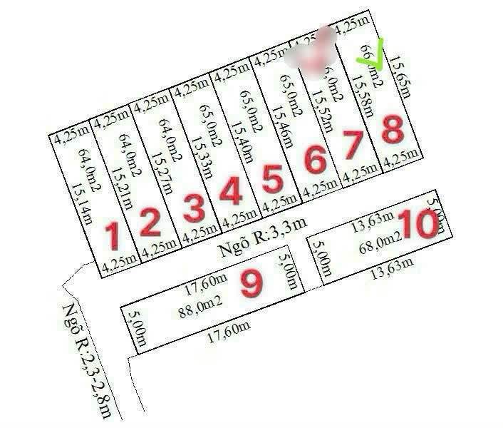 Đất nền Thôn 1 Mỹ Đồng 66m² giá 400 triệu - Cơ hội đầu tư lý tưởng!